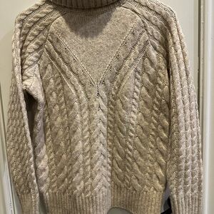 Style & Co. Cream Knit Sweater
